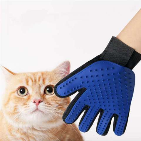 The high quality pet grooming glove,pet bath glove, pet brush glove