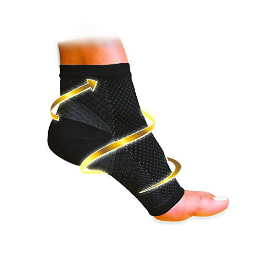 New Sport Copper Foot Sleeve Unisex Anti Fatigue Medical Compression Ankle Socks